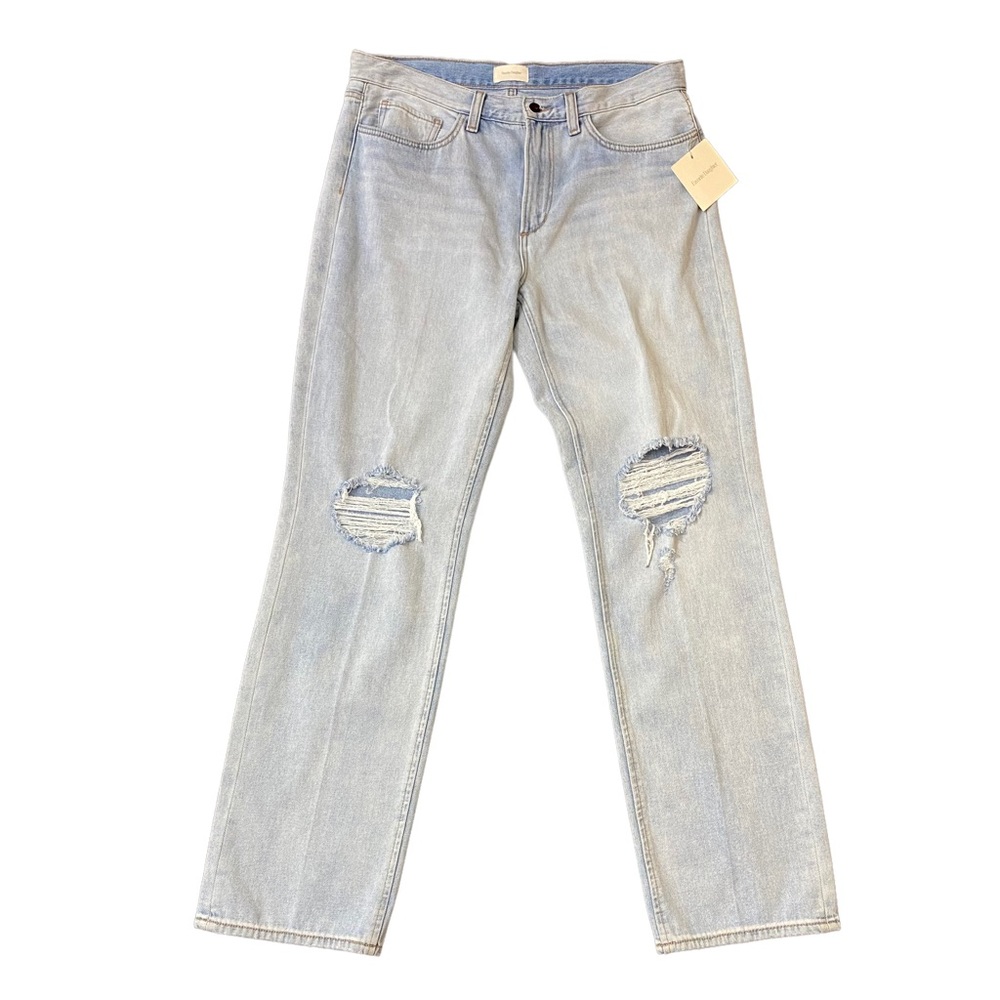 Favorite Daughter Jeans Women The Tommy Boyfriend Mid Rise Distress Size 31 New - Picture 3 of 14